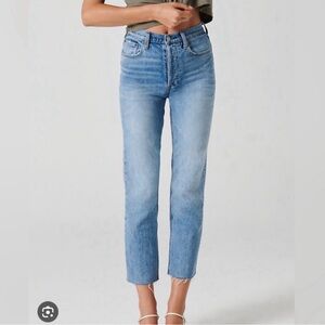 Denim Forum Aritzia Arlo high-rise straight 28l